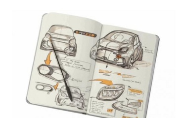 全新纯电动Smart EQ fortwo草图曝光 吉利或负责工程设计