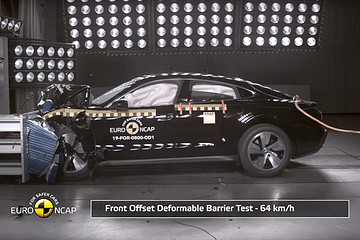 保时捷Taycan获得五星级欧洲NCAP安全评级