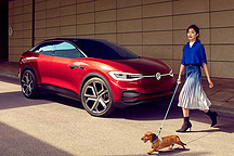 顶级颜值，大众电动汽车ID. Crozz摄影大片