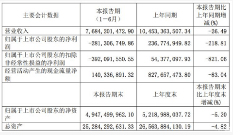 小康半年报主要财务数据，单位：元.png