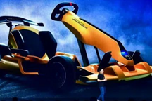 開(kāi)上九號(hào)卡丁車(chē)Pro蘭博基尼汽車(chē)定制版，燃起冬日里的一把激情之火
