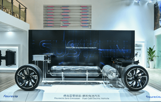 電池，燃料電池,佛吉亞,零排放，加氫站
