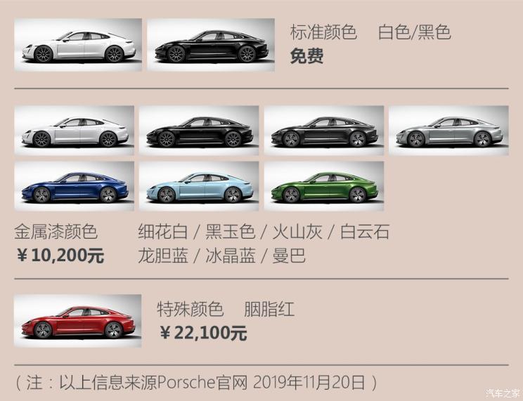 保時捷 Taycan 2019款 Taycan 4S
