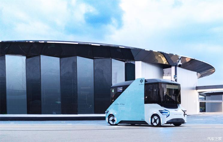 Опубликовано официальное изображение беспилотного интеллектуального автобуса Human Horizons