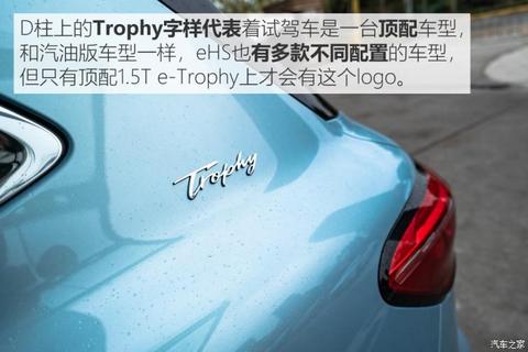 上汽集团 名爵HS新能源 2020款 eHS 1.5T e-Trophy