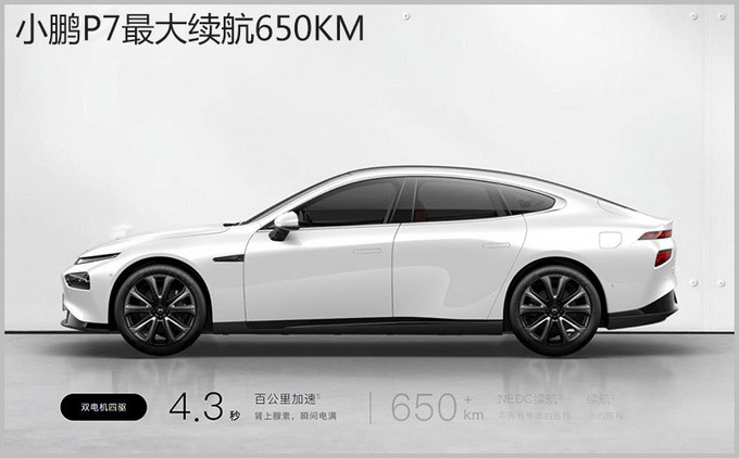 综合性能媲美百万级纯电标杆 小鹏P7对比Model S-图7