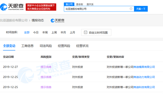比亞迪，比亞迪,比亞迪子公司