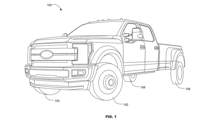 黑科技，前瞻技术，福特专利,福特F-150专利，福特全轮转向技术