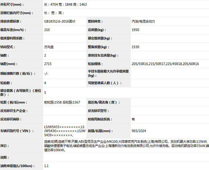 新款名爵6插混版实车曝光 尺寸加长油耗更低-图4