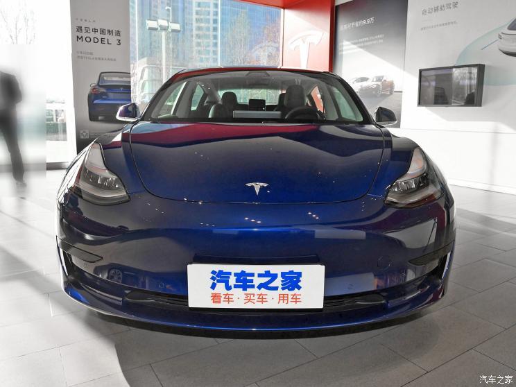 特斯拉中国 Model 3 2019款 标准续航后驱升级版