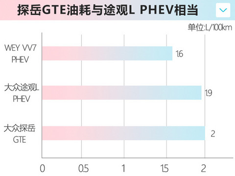 大众探岳插混版纯电续航54km 预计24万元起售-图3