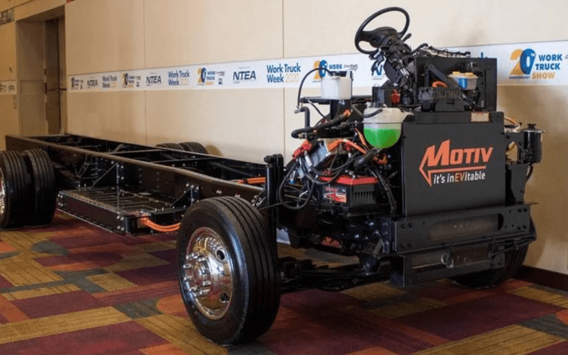 電動(dòng)汽車，黑科技，前瞻技術(shù)，Motiv Power Systems,F-59<a class='link'  target='_blank'>純電動(dòng)</a>底盤(pán),純電動(dòng)底盤(pán)