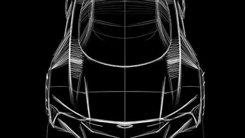 马自达超级跑车渲染图曝光 采用混合动力系统