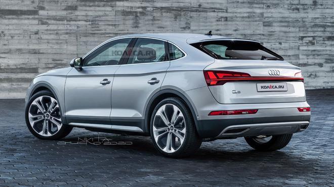 全新奧迪Q5 Sportback效果圖曝光 配48伏輕混系統(tǒng)
