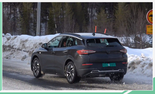 大眾純電SUV來了 最高續(xù)航500km 曝ID.4諜照
