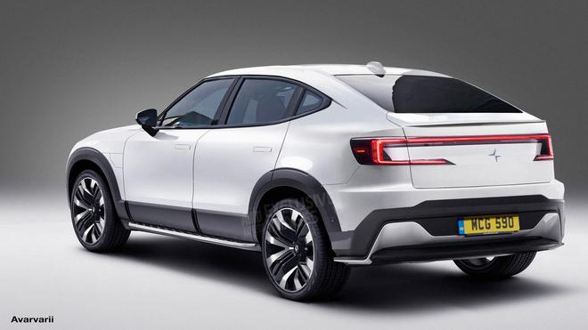 極星Polestar 3旗艦SUV效果圖曝光 與沃爾沃XC90共享技術