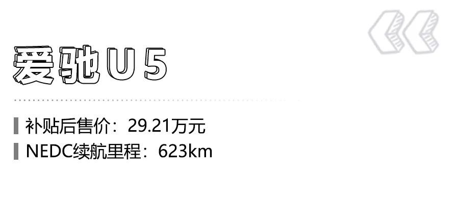 预算30万元左右，续航超600km的纯电动车有哪些？