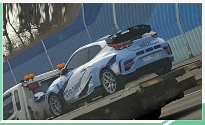 保時(shí)捷918相似動(dòng)力布局 現(xiàn)代中置混動(dòng)跑車渲染圖