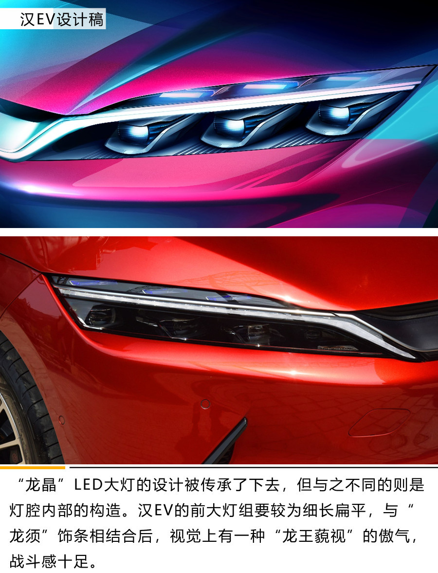 來自“龍”文化的傳承 比亞迪漢EV設(shè)計解析