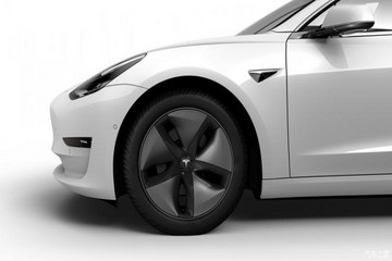 外观黑化 特斯拉Model 3新轮圈样式曝光