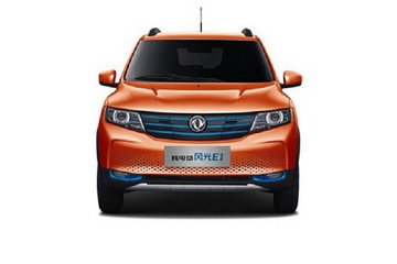 东风风光E1于明天广州车展上市 比较个性的织物+仿皮拼接座椅