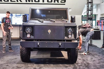 復古的電動“硬漢” Bollinger B1實拍
