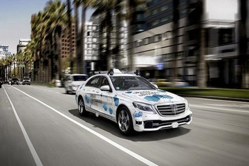 英特尔无人车有新进展 奔驰S级开始Robotaxi测试