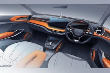 斯柯达发布紧凑型概念车内饰预告图