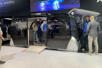 2020 CES：愛(ài)信集團(tuán)展示自動(dòng)駕駛概念車
