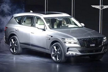 采用家族式设计 捷尼赛思GV80正式发布