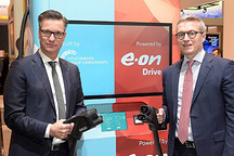 大众零部件与意昂合作快速充电站