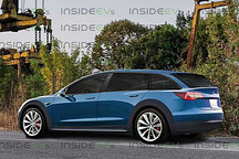 注重實用性 特斯拉Model 3旅行版假想圖曝光