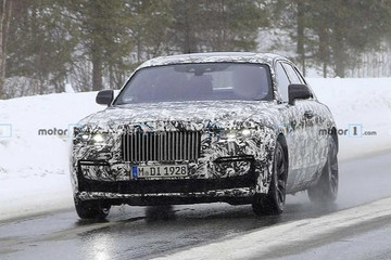 全新劳斯莱斯古斯特谍照曝光 有望采用混合动力