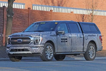 2021款福特F-150內(nèi)飾諜照曝光 或?qū)⒂?021年6月亮相