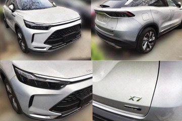 有点味道了 BEIJING-X7插混版谍照曝光