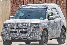 全新福特Bronco內(nèi)飾諜照 明年春季發(fā)布