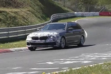 3.0T的插混車!寶馬5系插混車型諜照 推出545e