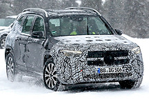 奔馳EQB路試諜照曝光 將于2022年正式上市 