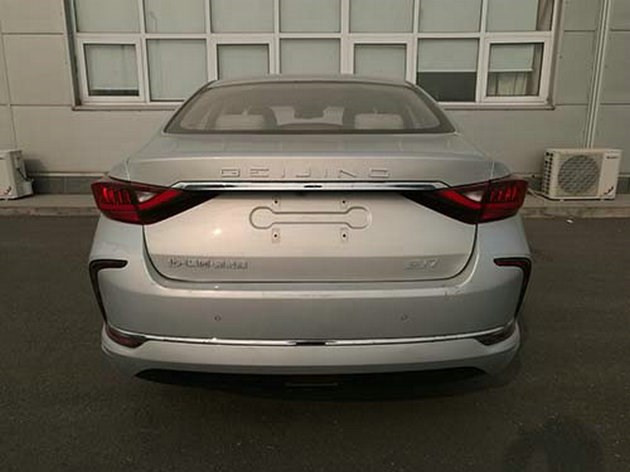 電動(dòng)汽車，新車，看到了BEIJING EU7