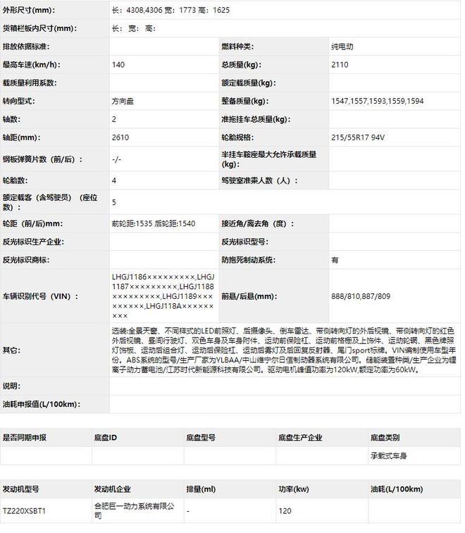 運(yùn)動(dòng)氛圍濃郁 廣汽本田VE-1運(yùn)動(dòng)版申報(bào)信息曝光