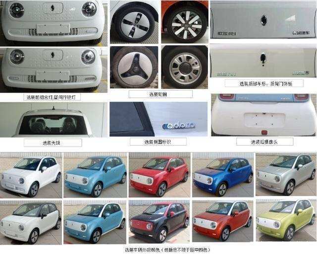 續(xù)航405公里 2021款歐拉R1車型信息曝光