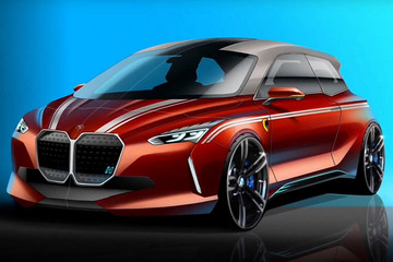 宝马i1 Isetta渲染图曝光！或将2025年推出！微型电动车的全新对手
