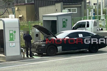 捷尼赛思eG80谍照曝光！或将对标奔驰EQE