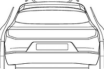 拜腾全新概念车专利图曝光 三座布局/鸥翼门设计