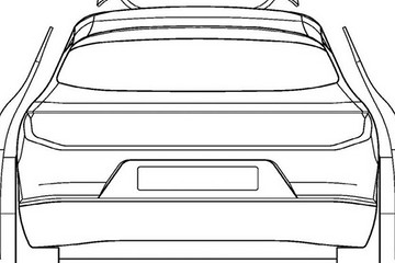拜腾全新概念车专利图曝光 三座布局/鸥翼门设计