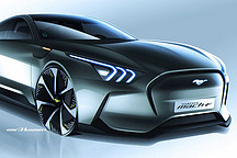 競爭對手鎖定特斯拉！福特Mustang Mach-F四門電動跑車渲染圖曝光