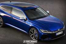 大眾CC旅行版雙門車型渲染圖曝光！國產(chǎn)版將于年內(nèi)亮相