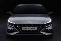 現(xiàn)代伊蘭特N Line預告圖發(fā)布！新車設計更運動