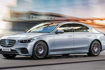 奔馳S級(jí)渲染圖曝光！將于9月亮相