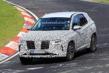 新款途勝諜照曝光 造型、動力均有調(diào)整